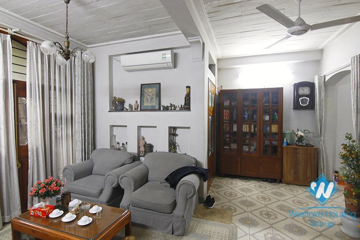 A three-bedroom house with a yard on Thuy Khue street, Ba Dinh